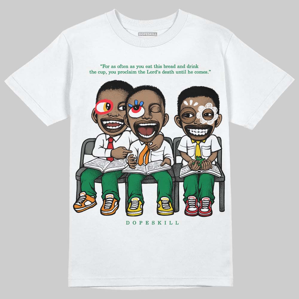 Lucky Green 5s DopeSkill T-Shirt First Sunday Graphic