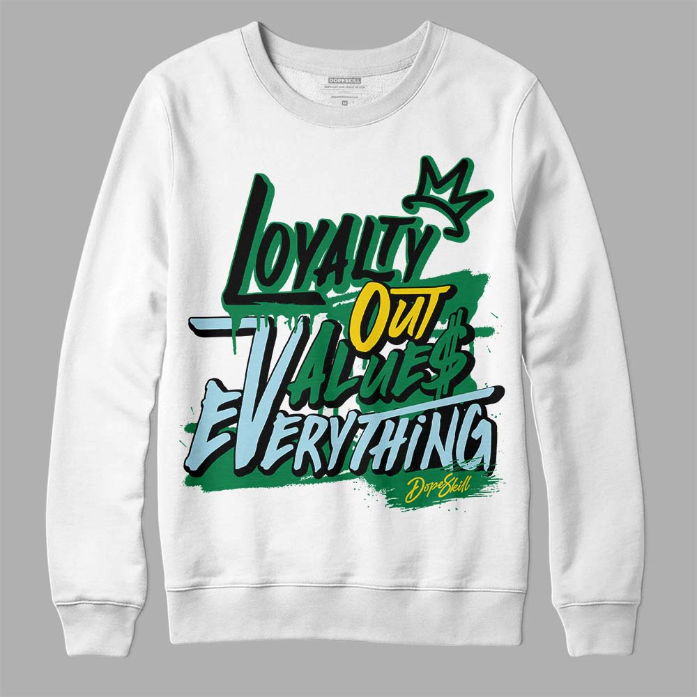 Lucky Green 5s DopeSkill Sweatshirt LOVE Graphic