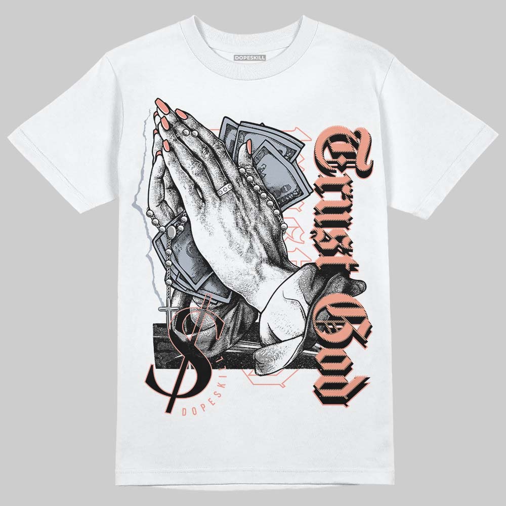 Crimson Bliss 5s DopeSkill T-Shirt Trust God Graphic