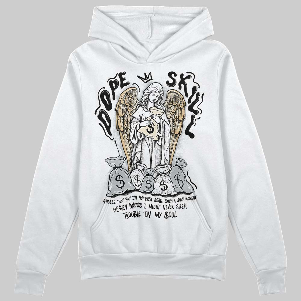 Reverse Metallic 5s DopeSkill Hoodie Sweatshirt Angels Graphic