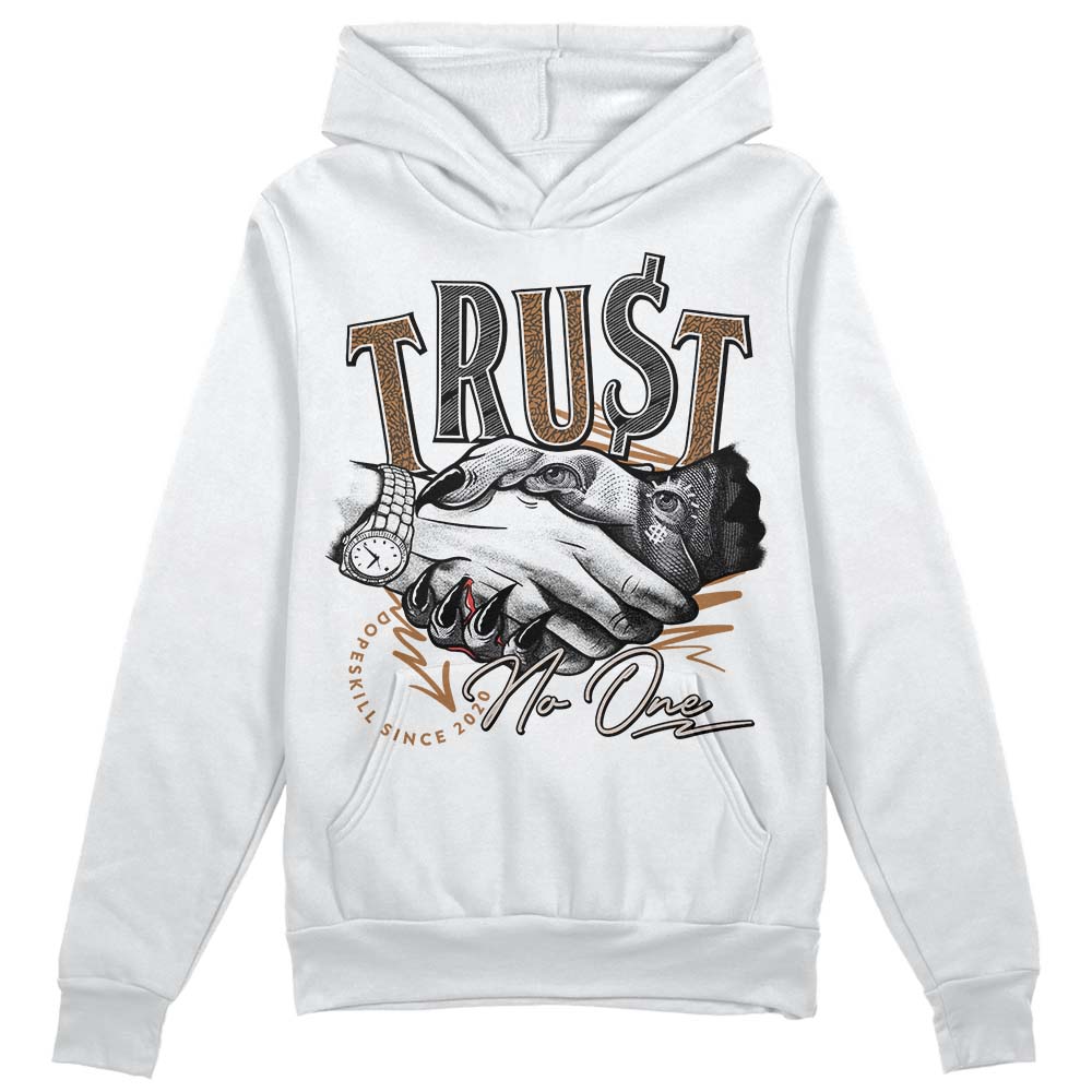 Palomino 3s DopeSkill Hoodie Sweatshirt Trust No One Graphic