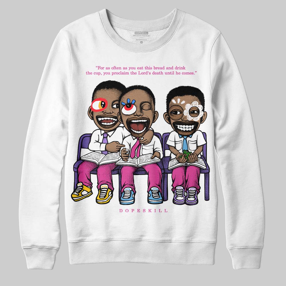 Dunk Active Fuchsia DopeSkill Sweatshirt First Sunday Graphic