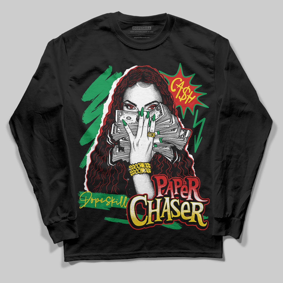 Black History Collection DopeSkill Long Sleeve T-Shirt NPC Graphic