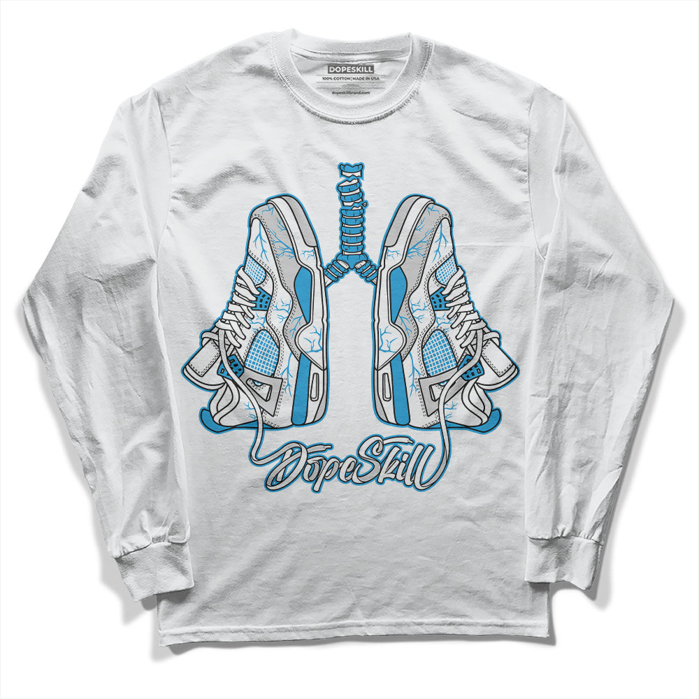 Military Blue 4s DopeSkill Long Sleeve T-Shirt Breathe Graphic