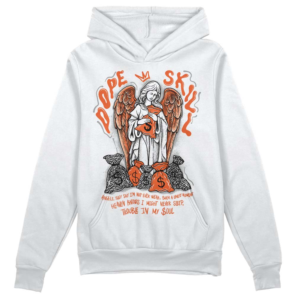 Georgia Peach 3s DopeSkill Hoodie Sweatshirt Angels Graphic