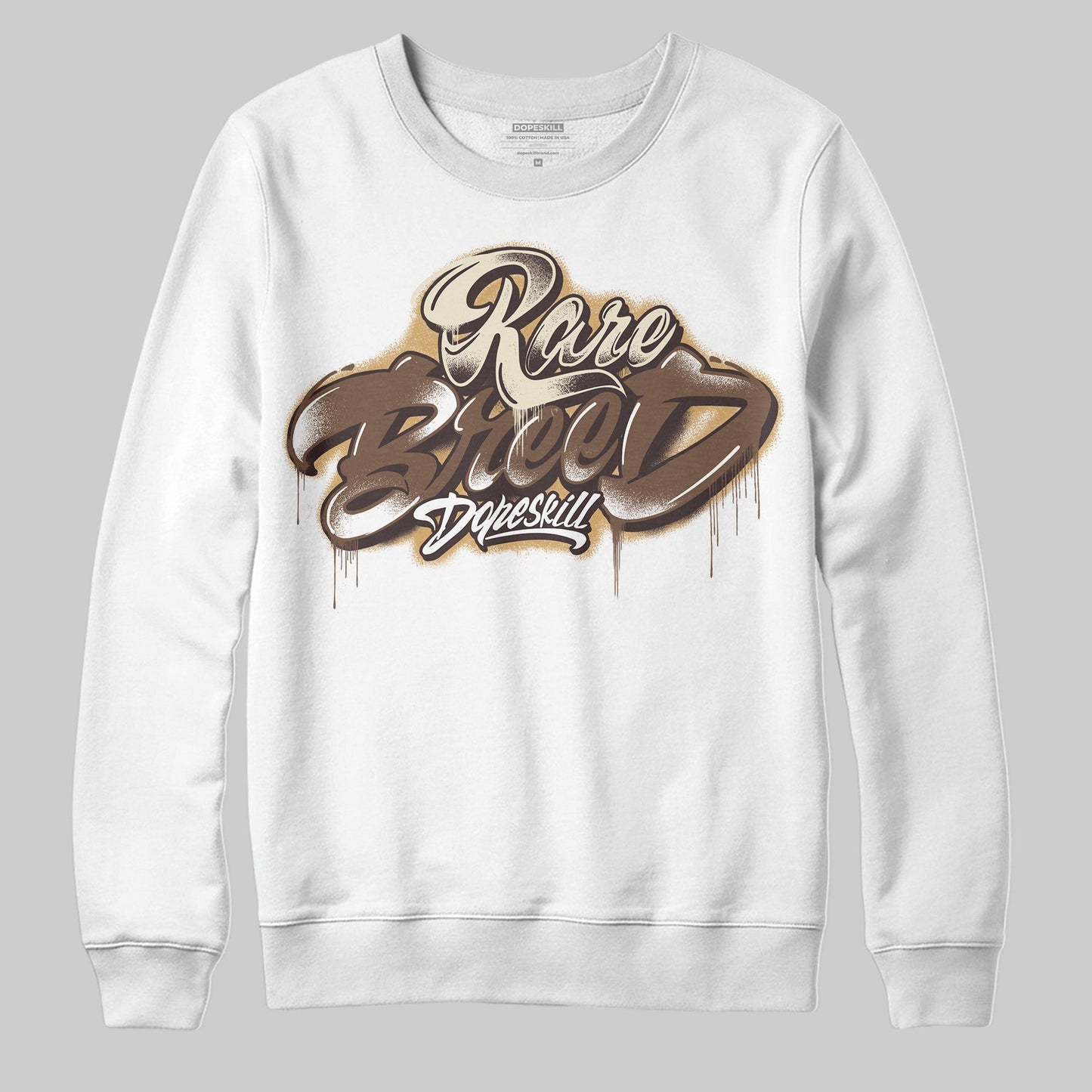 Earth 5s DopeSkill Sweatshirt Rare Breed Type Graphic