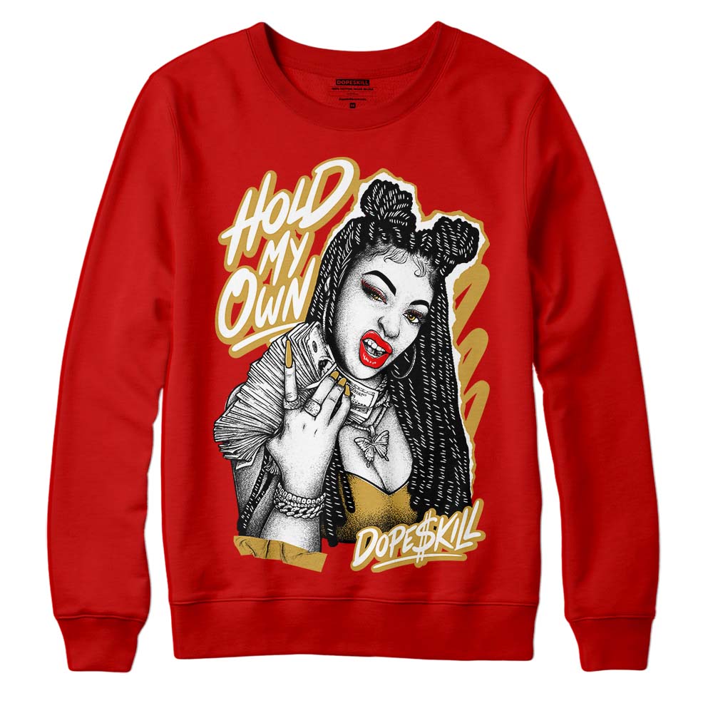 Red Collection DopeSkill Red Sweatshirt New H.M.O Graphic