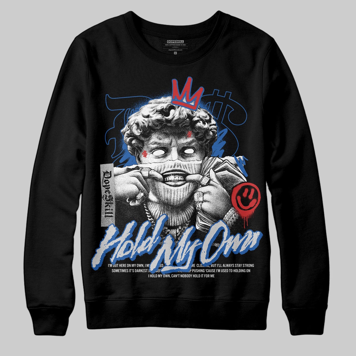 Blueberry 12s DopeSkill Sweatshirt In My Way Graphic