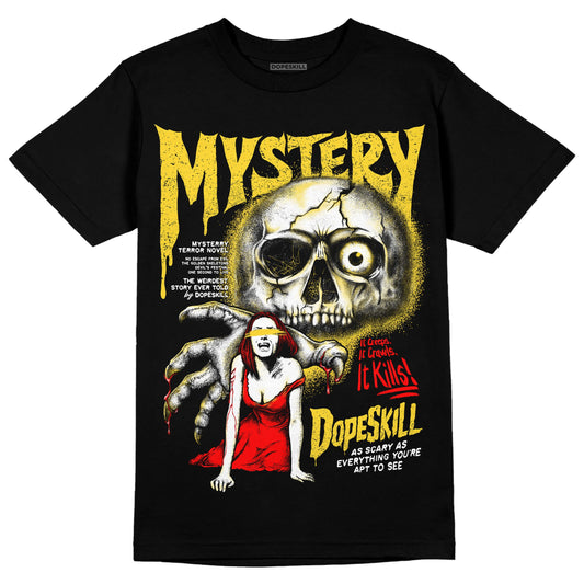 Black Tour Yellow AJ 4 Thunder DopeSkill Unisex T-Shirt Mystery Ghostly Grasp Graphic