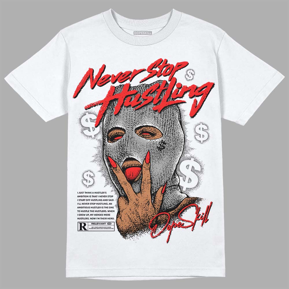 Grey Collection DopeSkill T-Shirt Never Stop Hustling Graphic