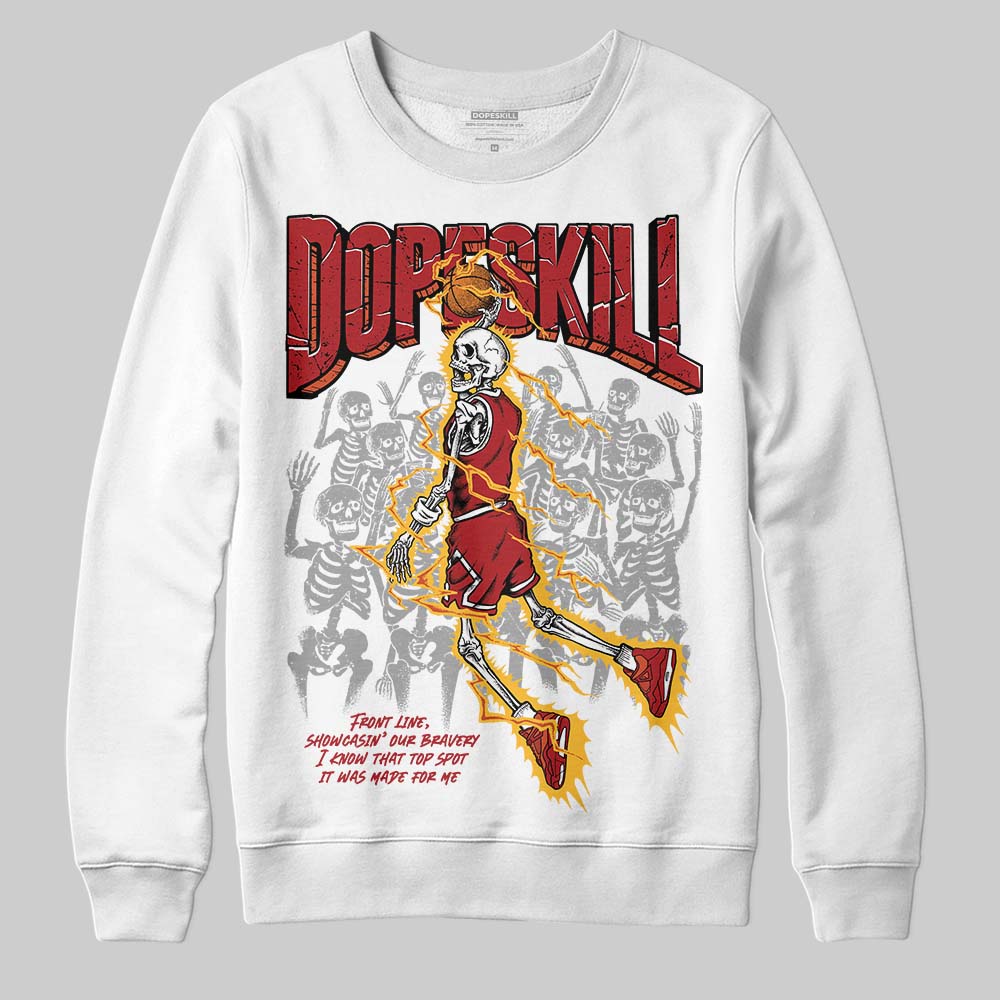 Brick By Brick 4s DopeSkill Sweatshirt Thunder Dunk Graphic