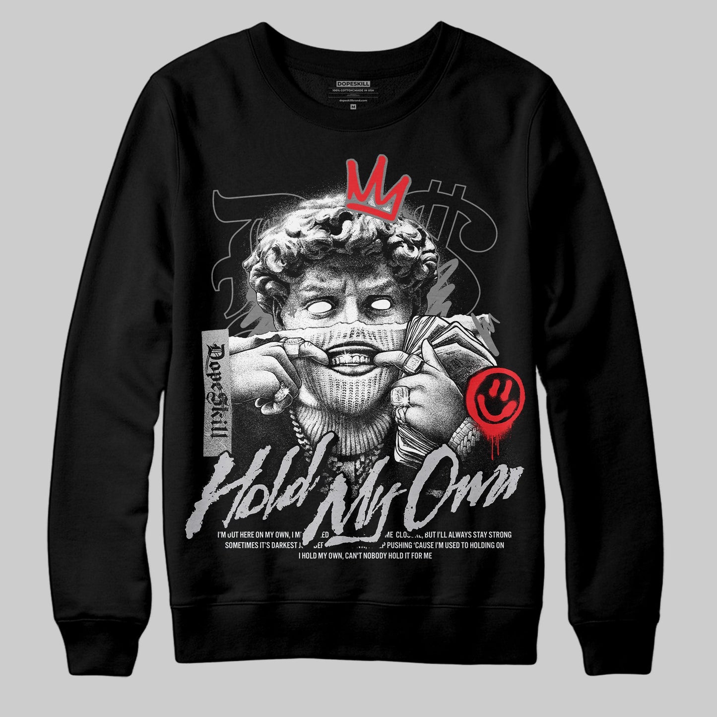 Grey Collection DopeSkill Sweatshirt In My Way Graphic