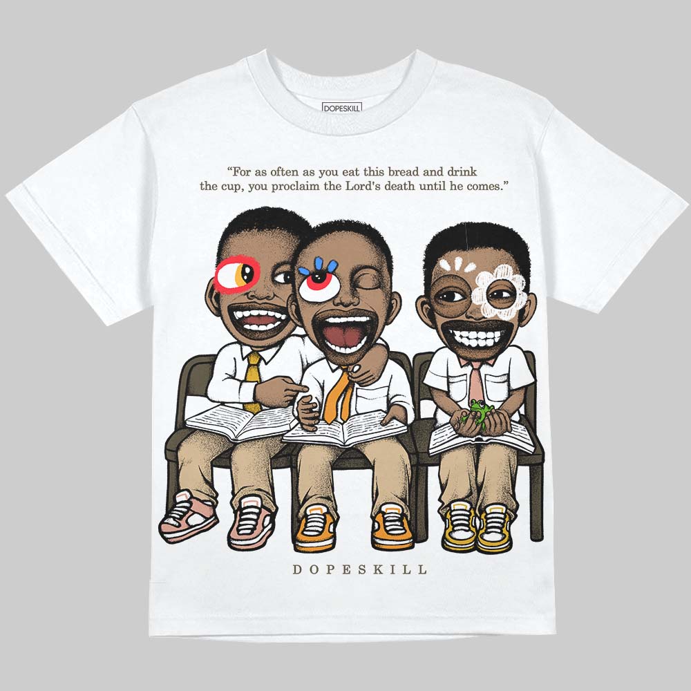 TAN Collection DopeSkill Oversize Print T-Shirt First Sunday Graphic