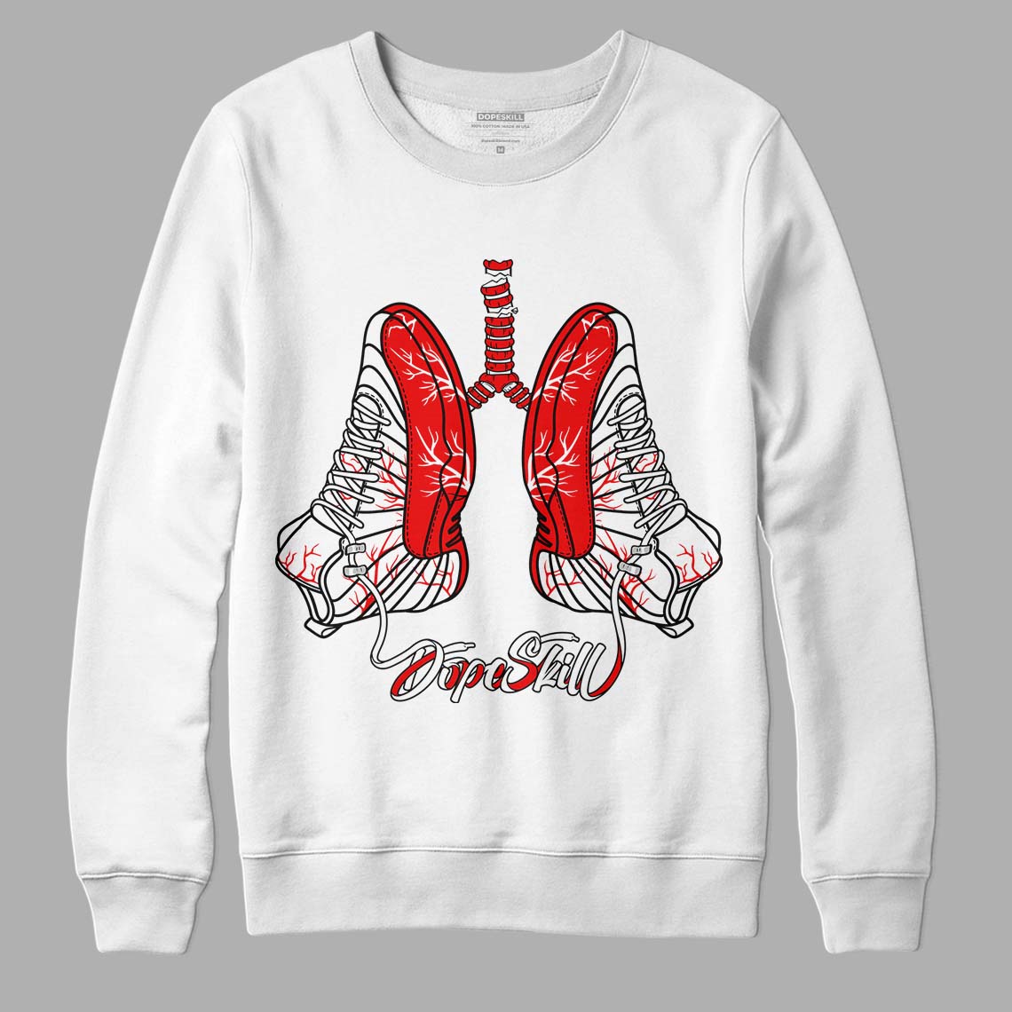 Cherry 12s DopeSkill Sweatshirt Breathe Graphic