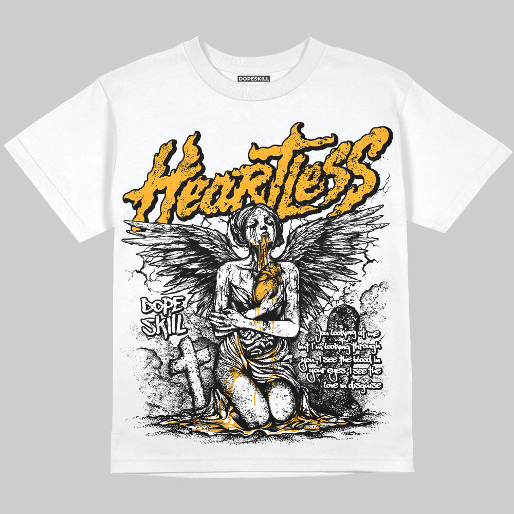 Black Taxi 12s DopeSkill Oversize Print T-Shirt Heartless Graphic