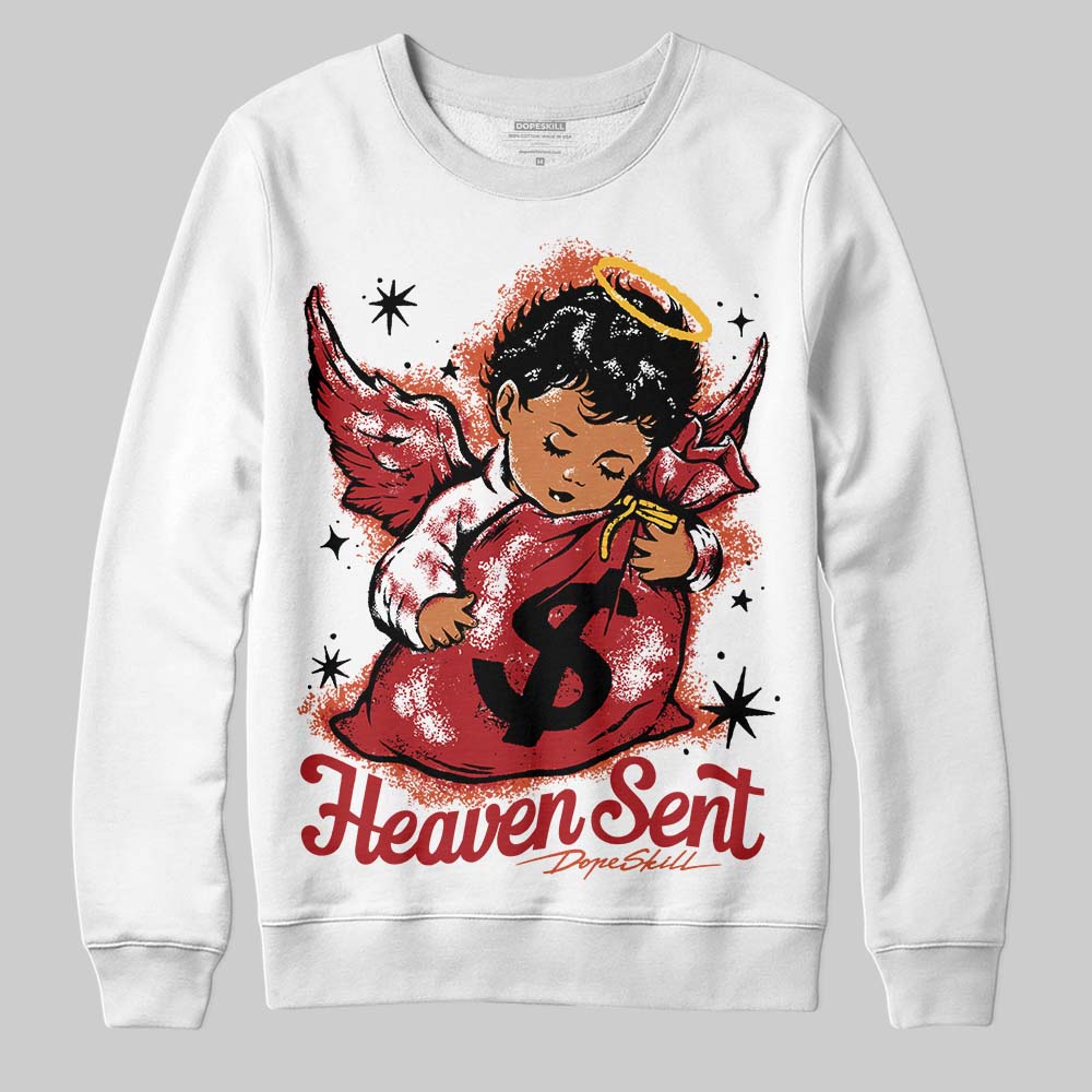 Brick By Brick 4s DopeSkill Sweatshirt Heaven Sent Graphic