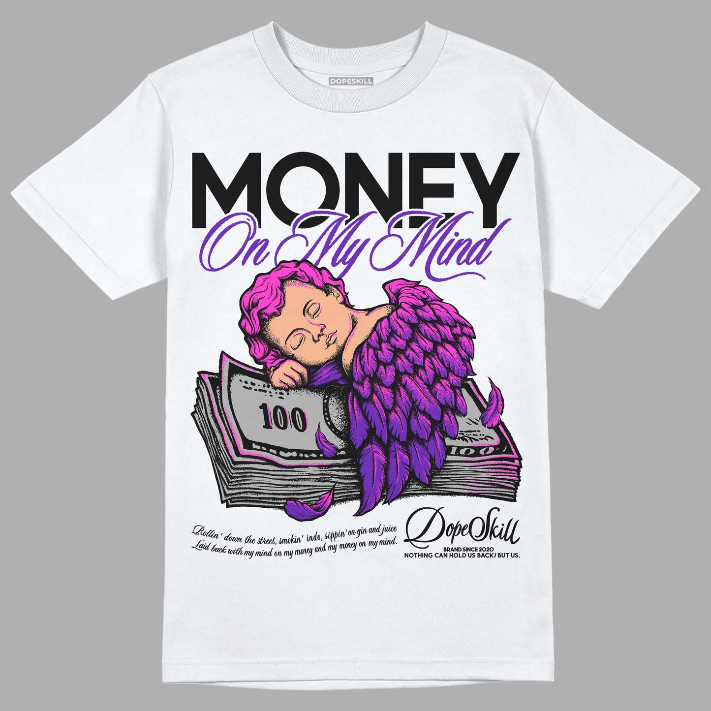 Court Purple 13s DopeSkill T-Shirt MOMM Graphic