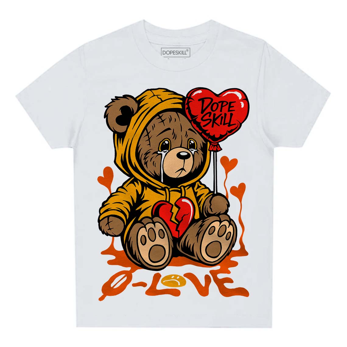 Black Taxi 12s DopeSkill Toddler Kids T-shirt Broken Bear Graphic