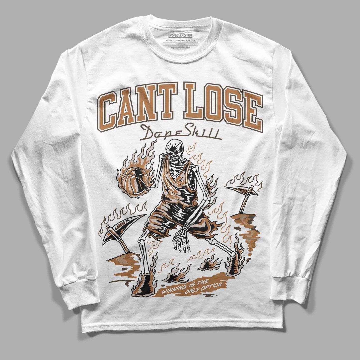 Palomino 3s DopeSkill Long Sleeve T-Shirt Cant Lose Graphic