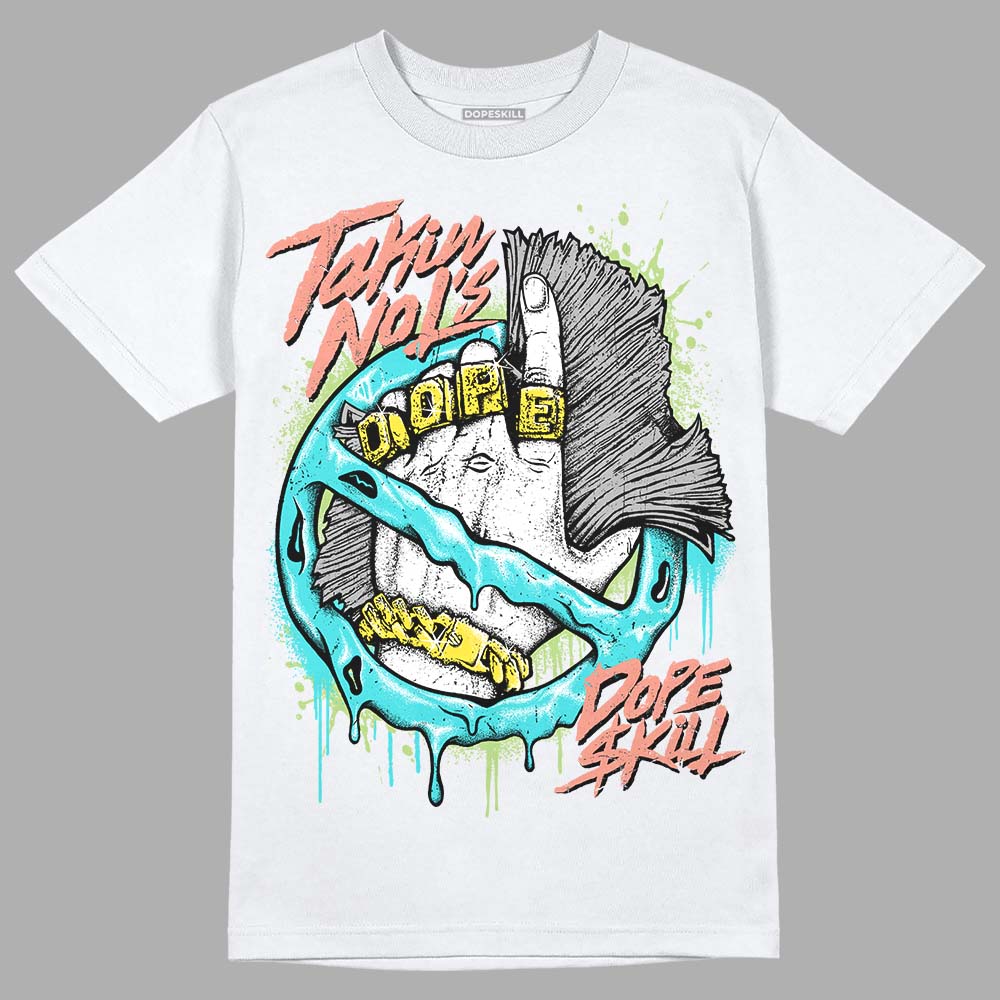 Cyan Burst 9060 DopeSkill T-Shirt Takin No L's Graphic