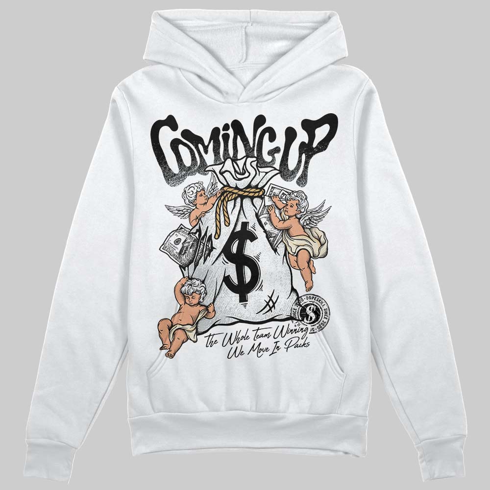 Reverse Metallic 5s DopeSkill Hoodie Sweatshirt Money Bag Coming Up Graphic