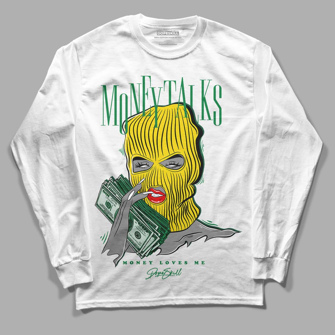 Dunk Low Reverse Brazil DopeSkill Long Sleeve T-Shirt LOVE Graphic