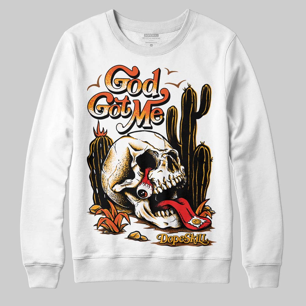 Black Taxi 12s DopeSkill Sweatshirt God Got Me Graphic