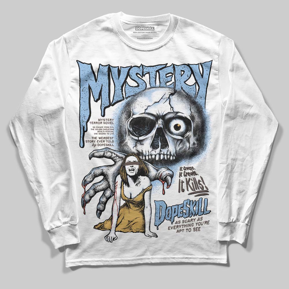 Handball Spezial Light Blue DopeSkill Long Sleeve T-Shirt Mystery Ghostly Grasp Graphic