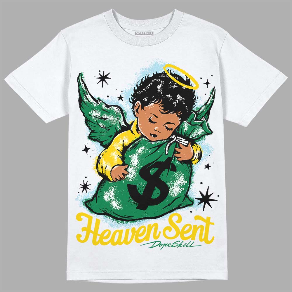 Lucky Green 5s DopeSkill T-Shirt Heaven Sent Graphic