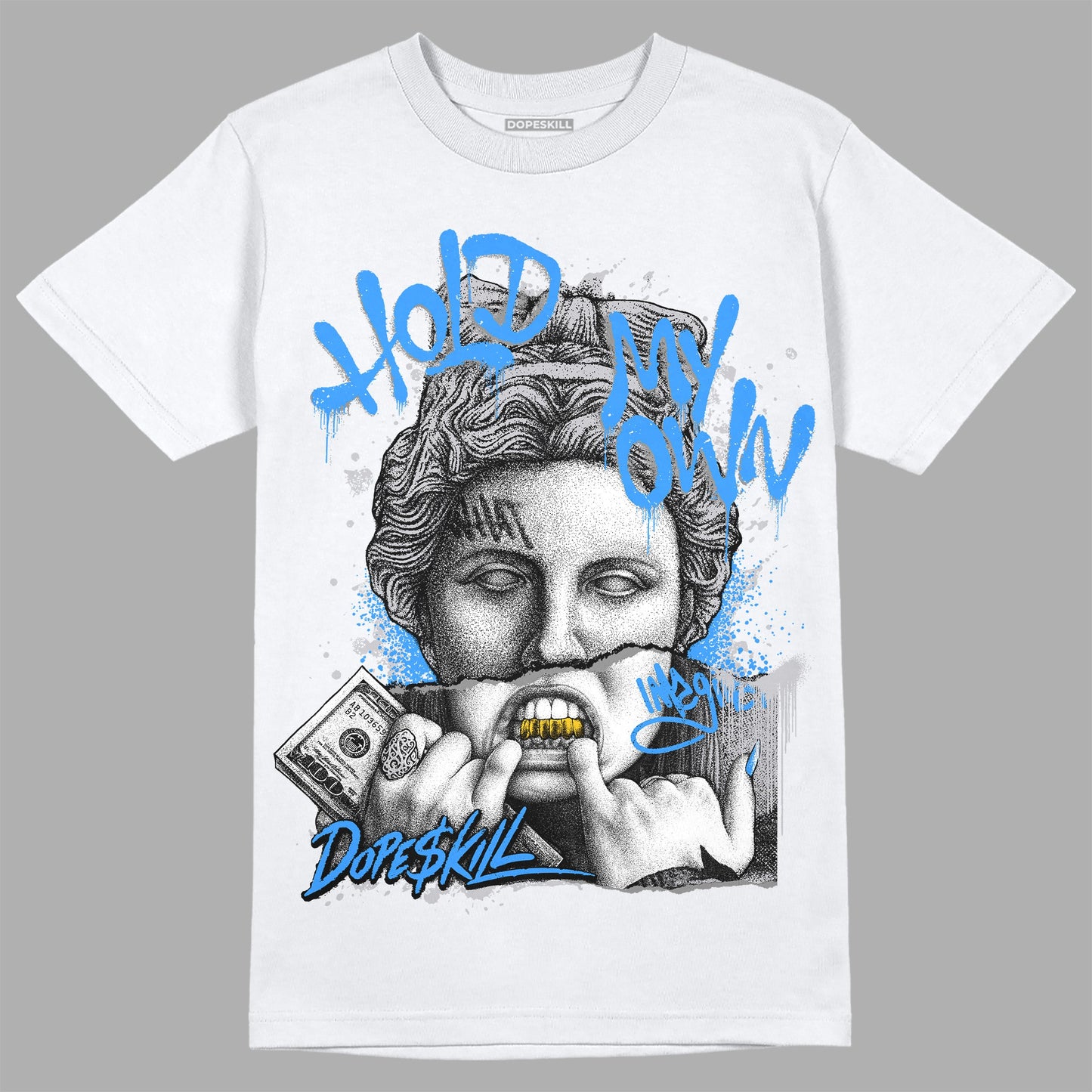 Cement Grey 11s DopeSkill T-Shirt Hold My Own Graphic