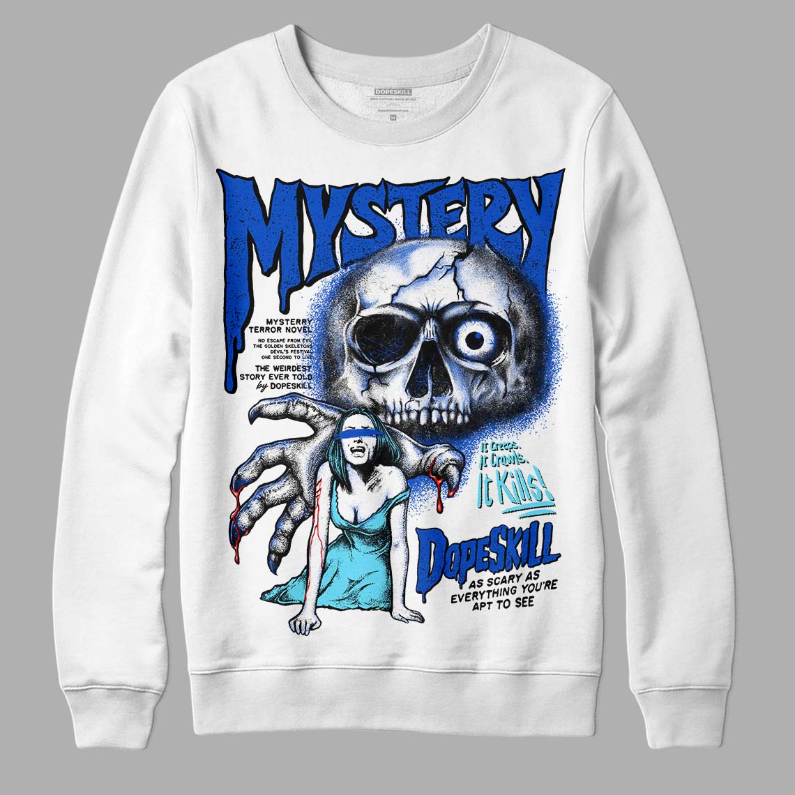 SB Dunk Argon DopeSkill Sweatshirt Mystery Ghostly Grasp Graphic