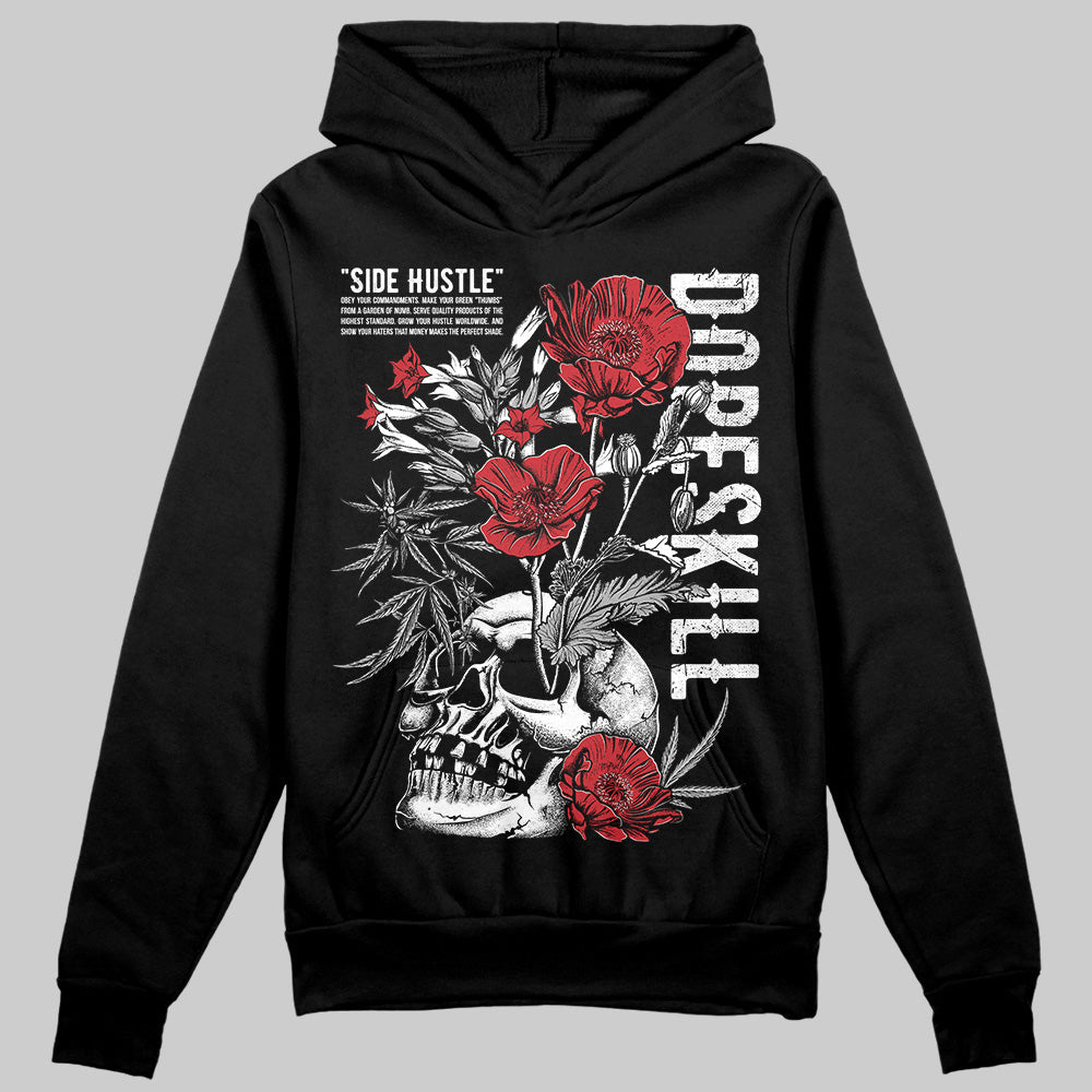 Bred Velvet 11s DopeSkill Hoodie Sweatshirt Side Hustle Graphic