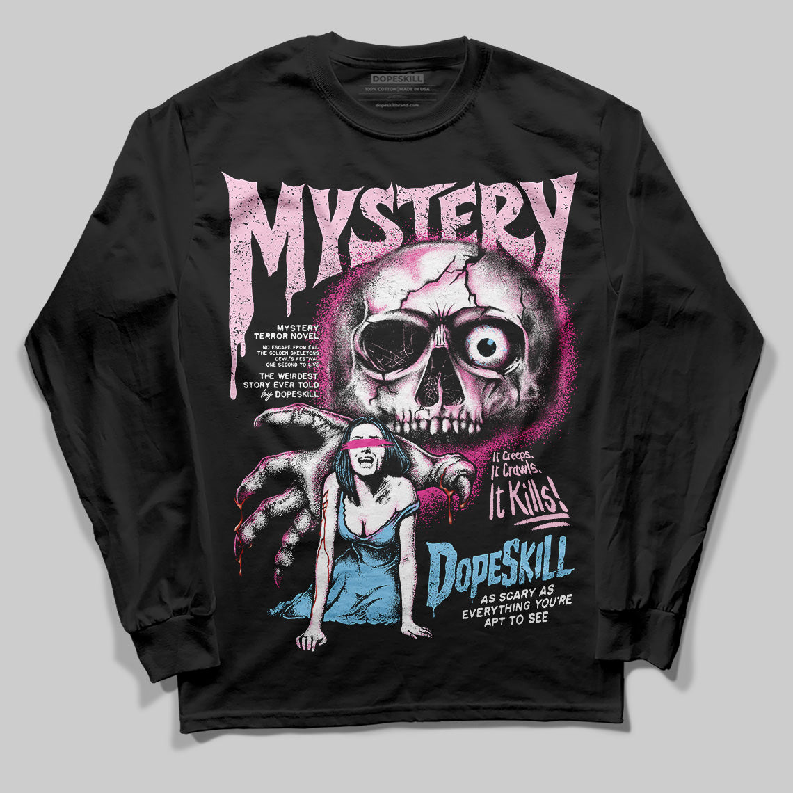 Doernbecher 6s DopeSkill Long Sleeve T-Shirt Mystery Ghostly Grasp Graphic