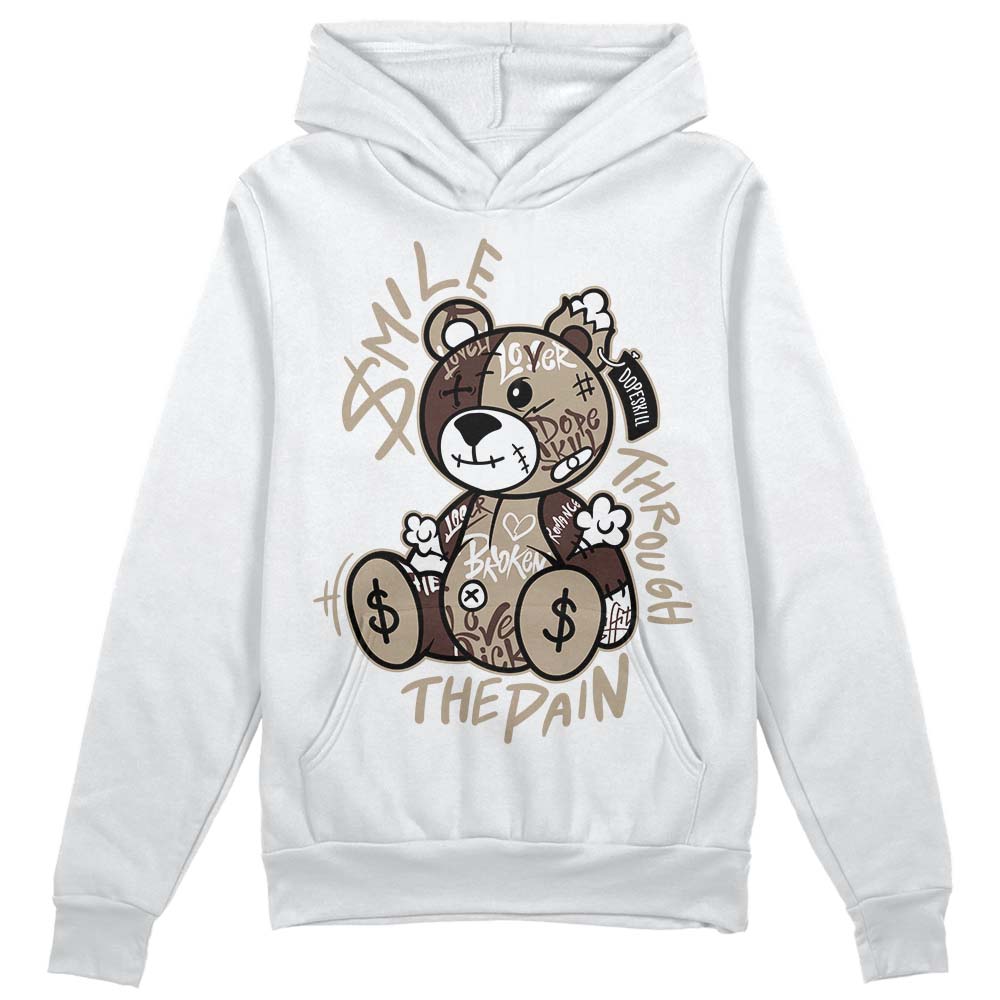 Latte 1s DopeSkill Hoodie Sweatshirt Smile Through The Pain Graphic