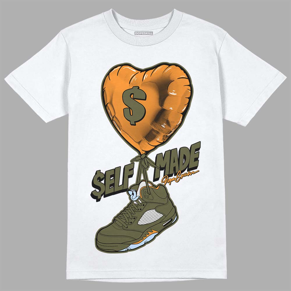 Olive 5s DopeSkill T-Shirt Self Made Graphic