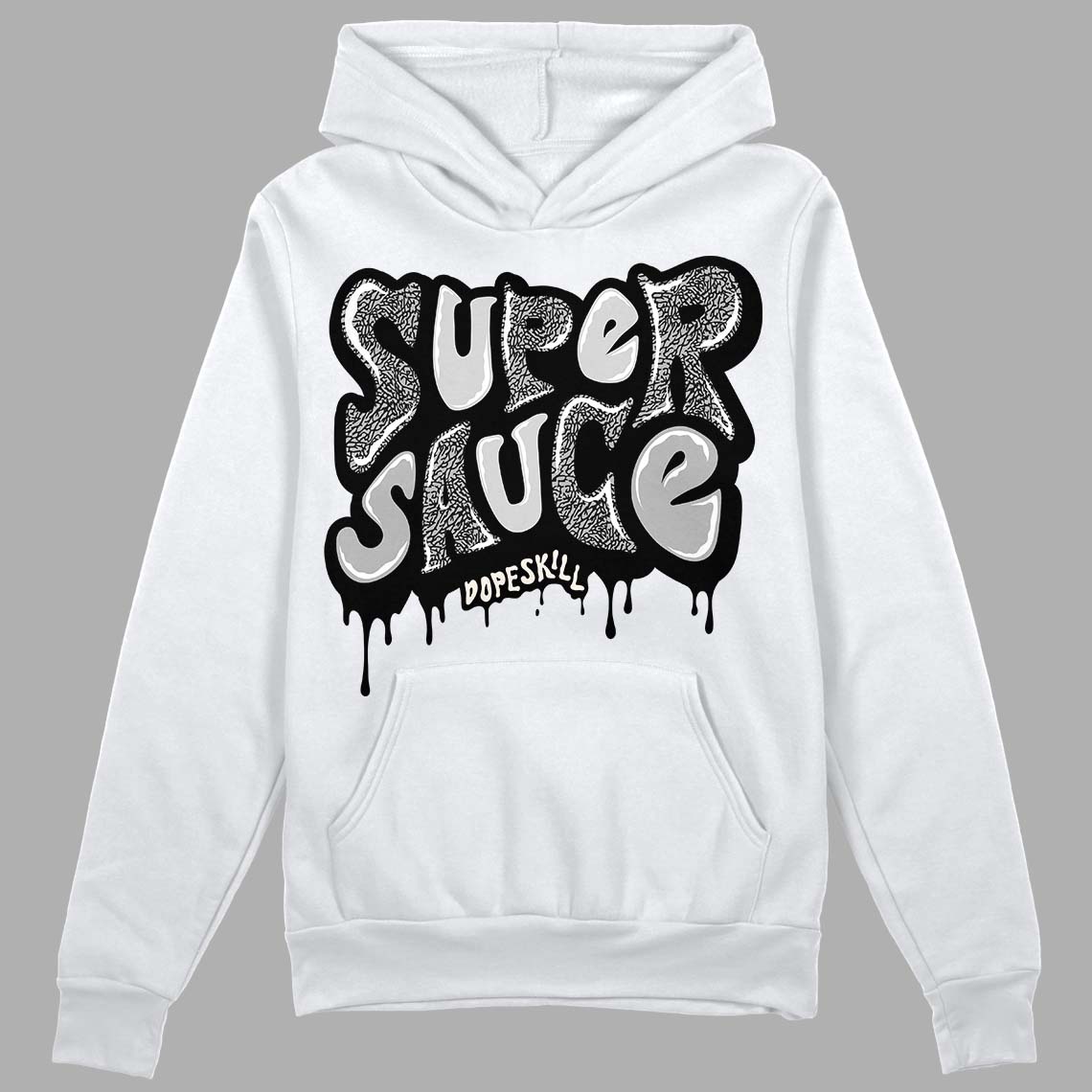 Off Noir 3s DopeSkill Hoodie Sweatshirt Super Sauce Graphic