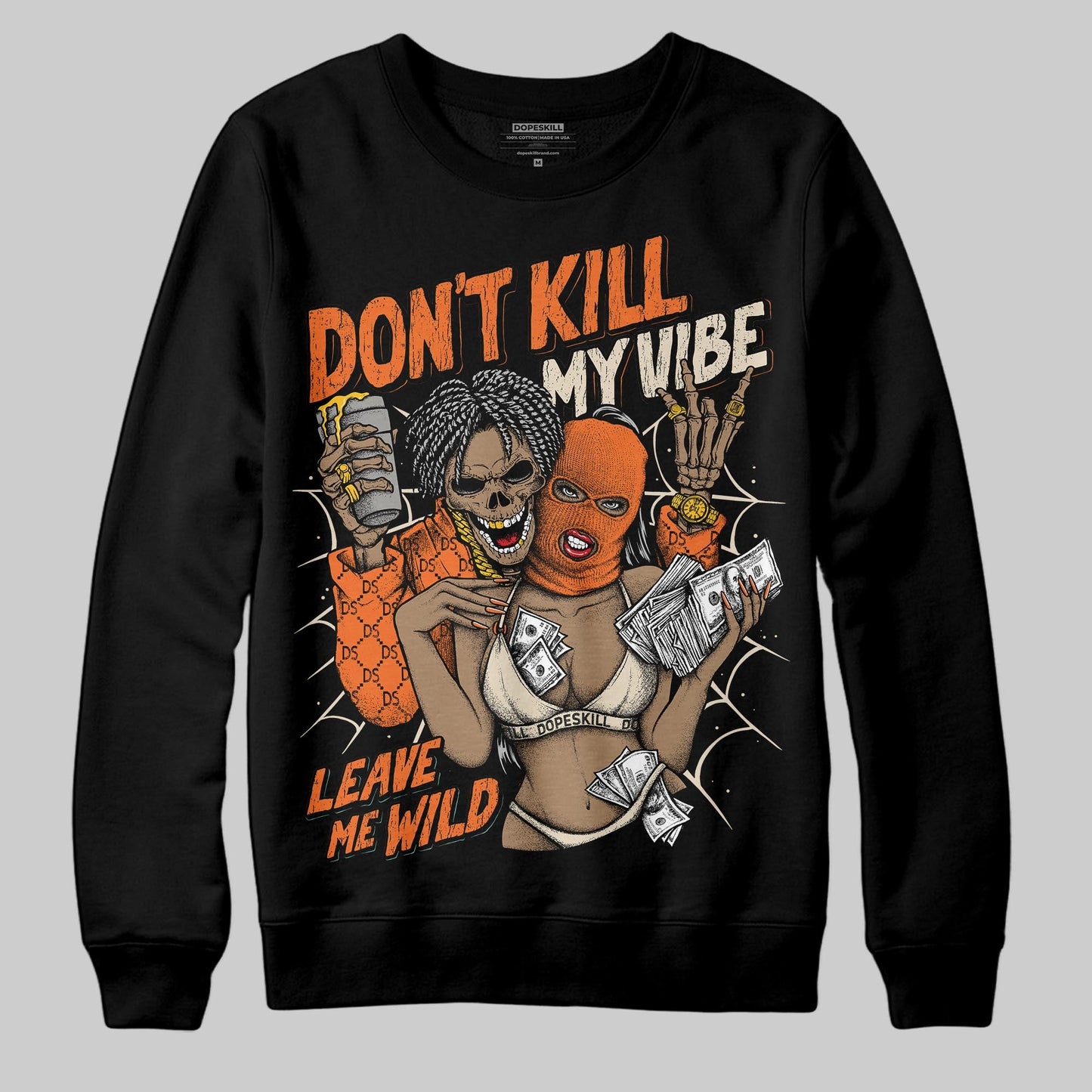 Starfish 3s DopeSkill Sweatshirt Don't Kill My Vibe Graphic