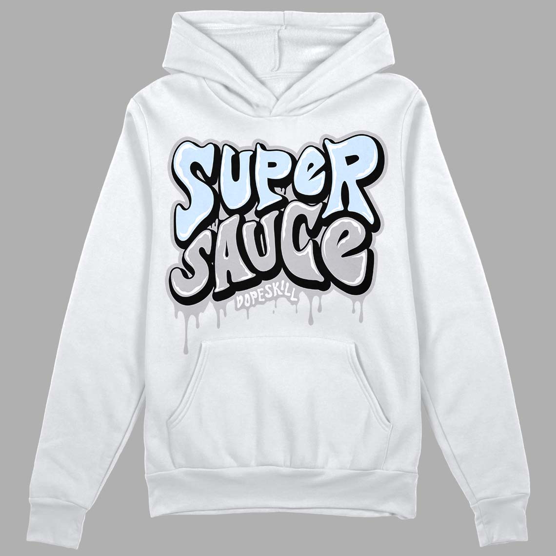 Cement Grey 11s DopeSkill Hoodie Sweatshirt Super Sauce Graphic