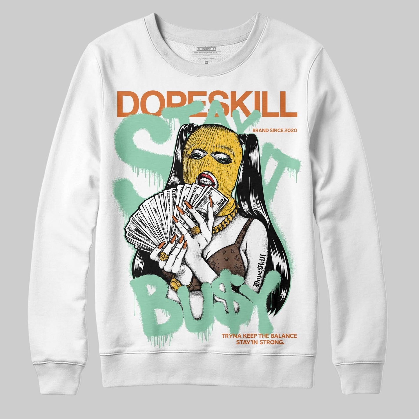 SB Dunk “Rodeo” DopeSkill Sweatshirt Stay It Busy Graphic