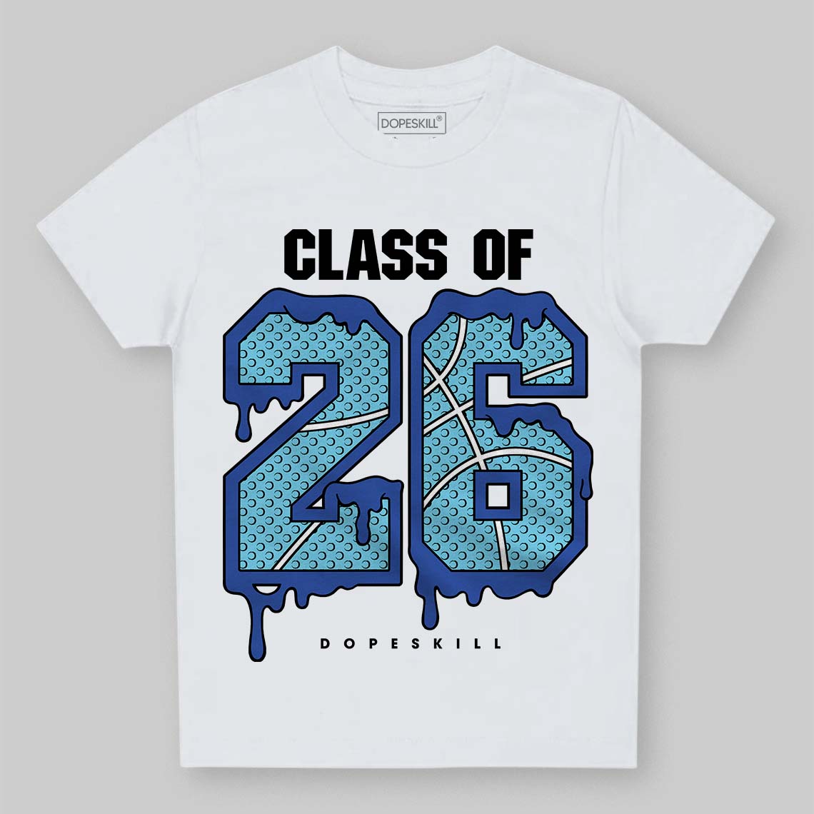 Royal Blue Collection DopeSkill Toddler Kids T-shirt 26 Drip Graphic