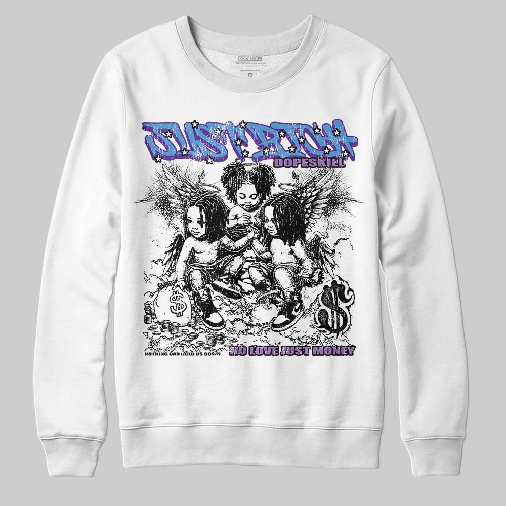 PURPLE Collection DopeSkill Sweatshirt Just Rich Graphic