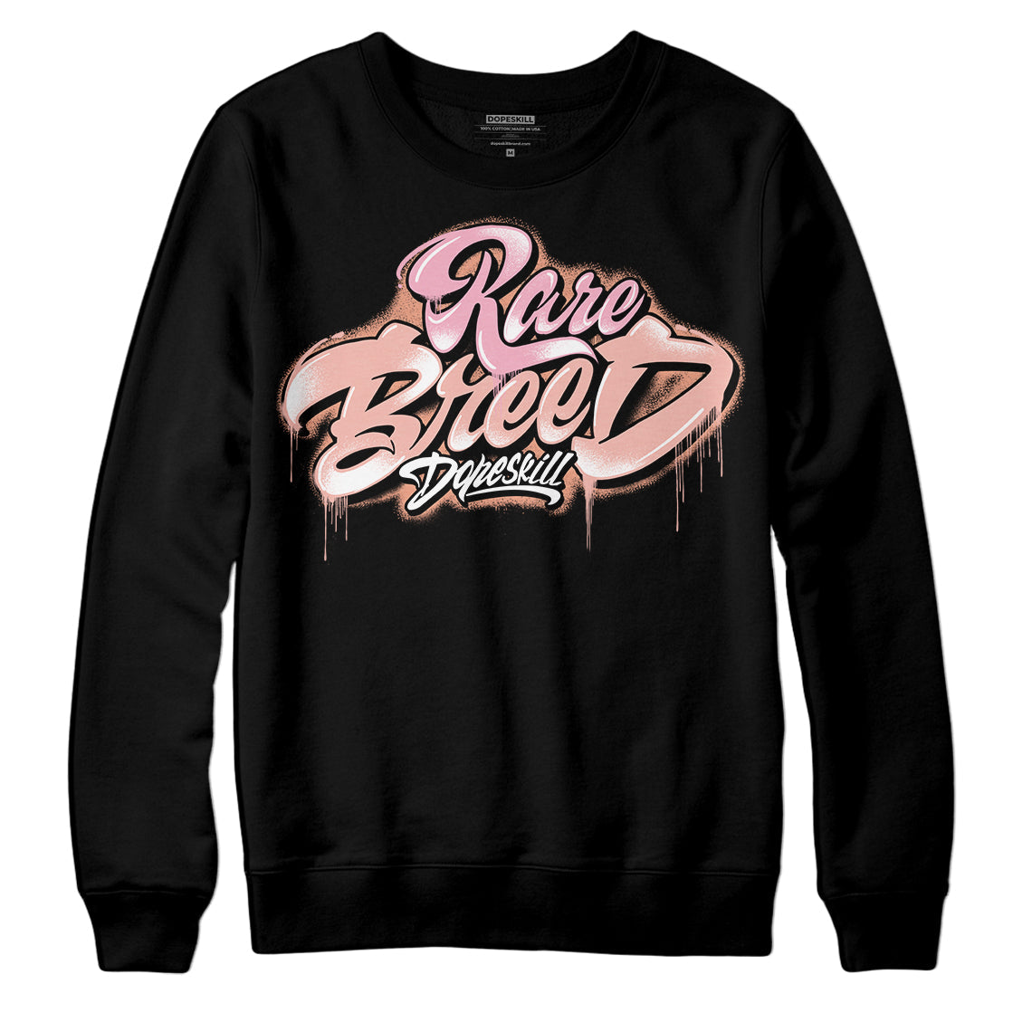 Legend Pink 11s DopeSkill Sweatshirt Rare Breed Type Graphic