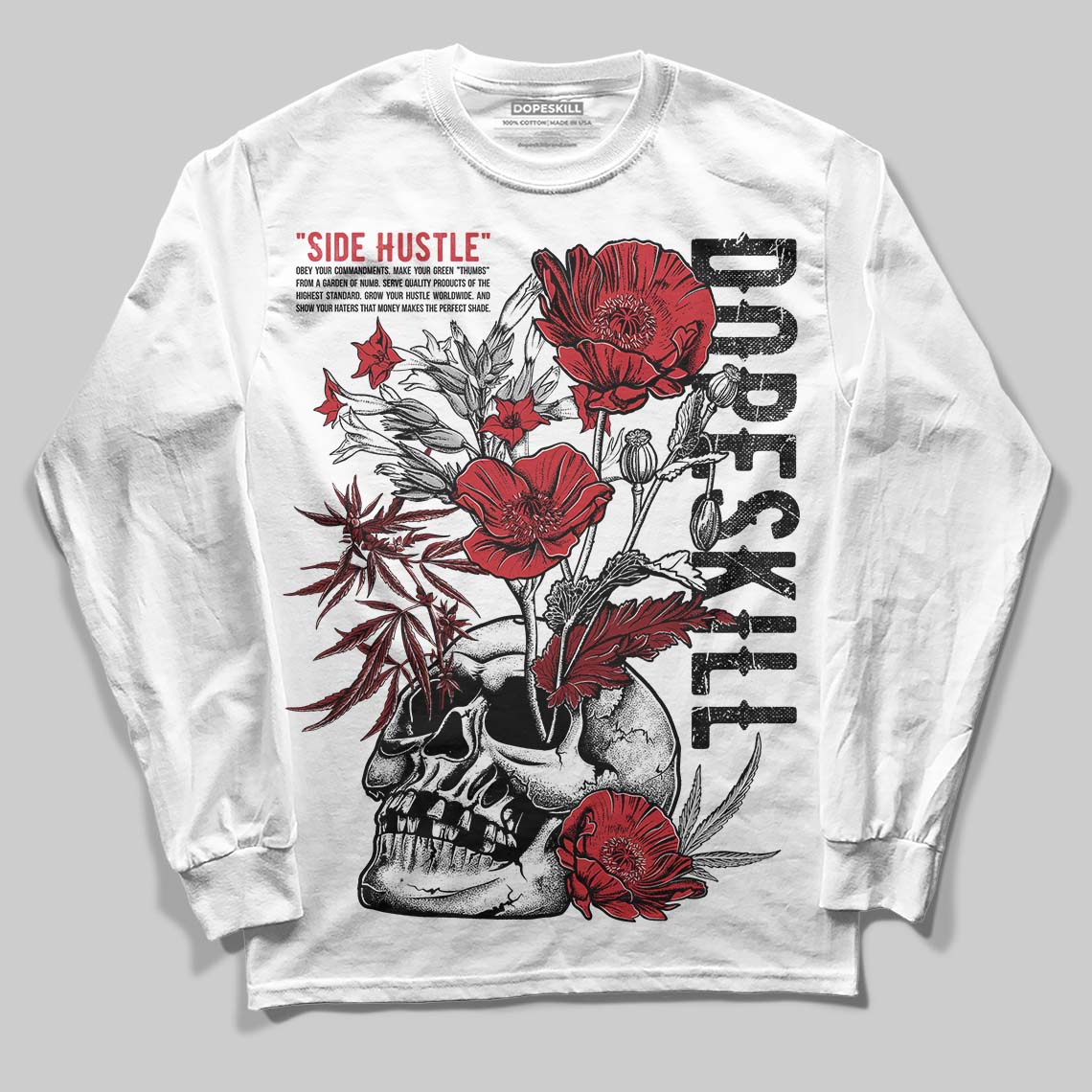 Ruby 1s DopeSkill Long Sleeve T-Shirt Side Hustle Graphic