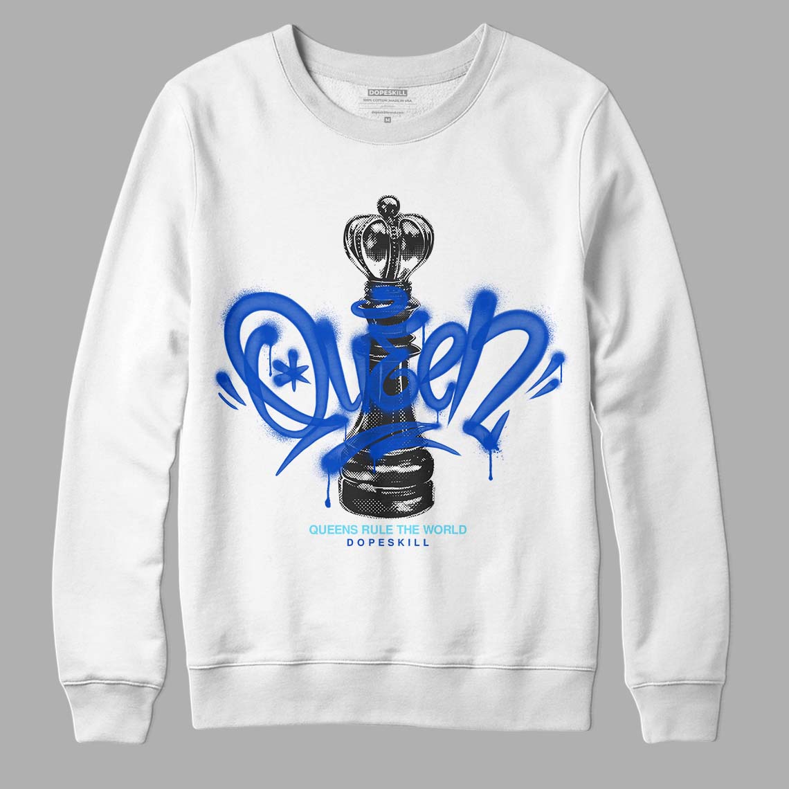 SB Dunk Argon DopeSkill Sweatshirt Queen Chess Graphic