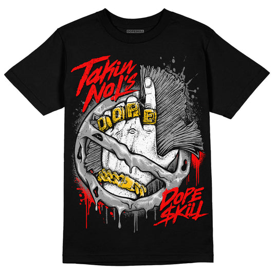 85 Black White 1s DopeSkill T-Shirt Takin No L's Graphic