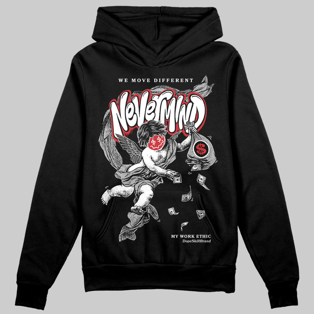 Bred Velvet 11s DopeSkill Hoodie Sweatshirt Nevermind Graphic