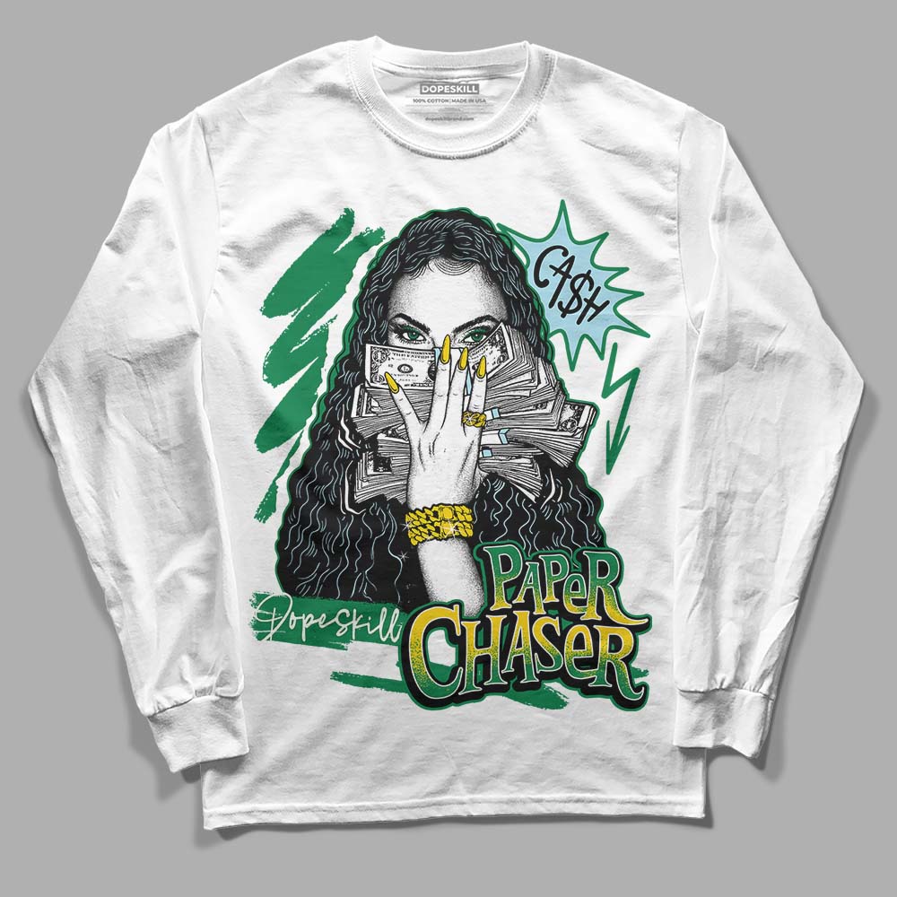 Lucky Green 5s DopeSkill Long Sleeve T-Shirt NPC Graphic