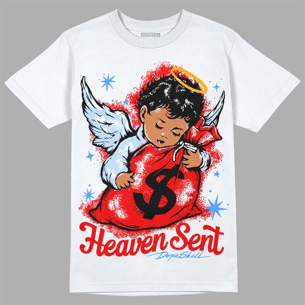 Cherry 11s DopeSkill T-Shirt Heaven Sent Graphic