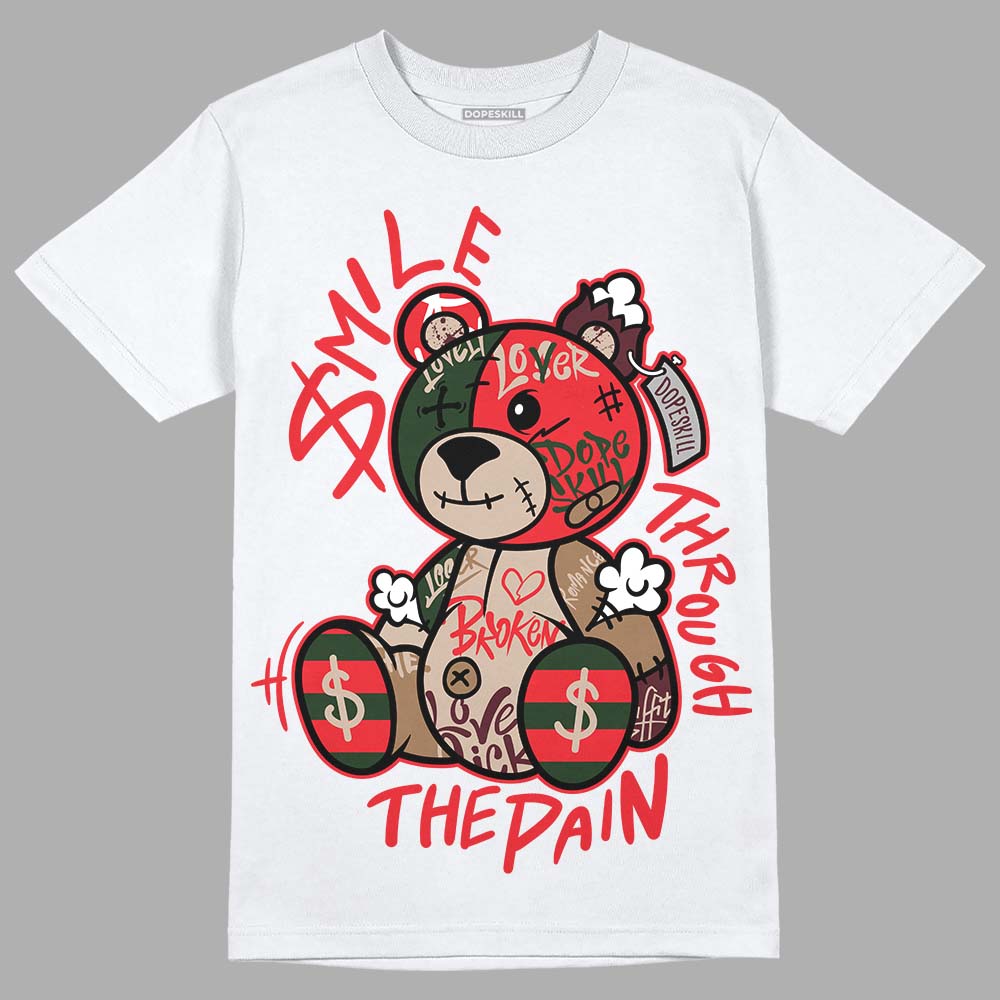 Dunk Freddy Krueger DopeSkill T-Shirt Smile Through The Pain Graphic