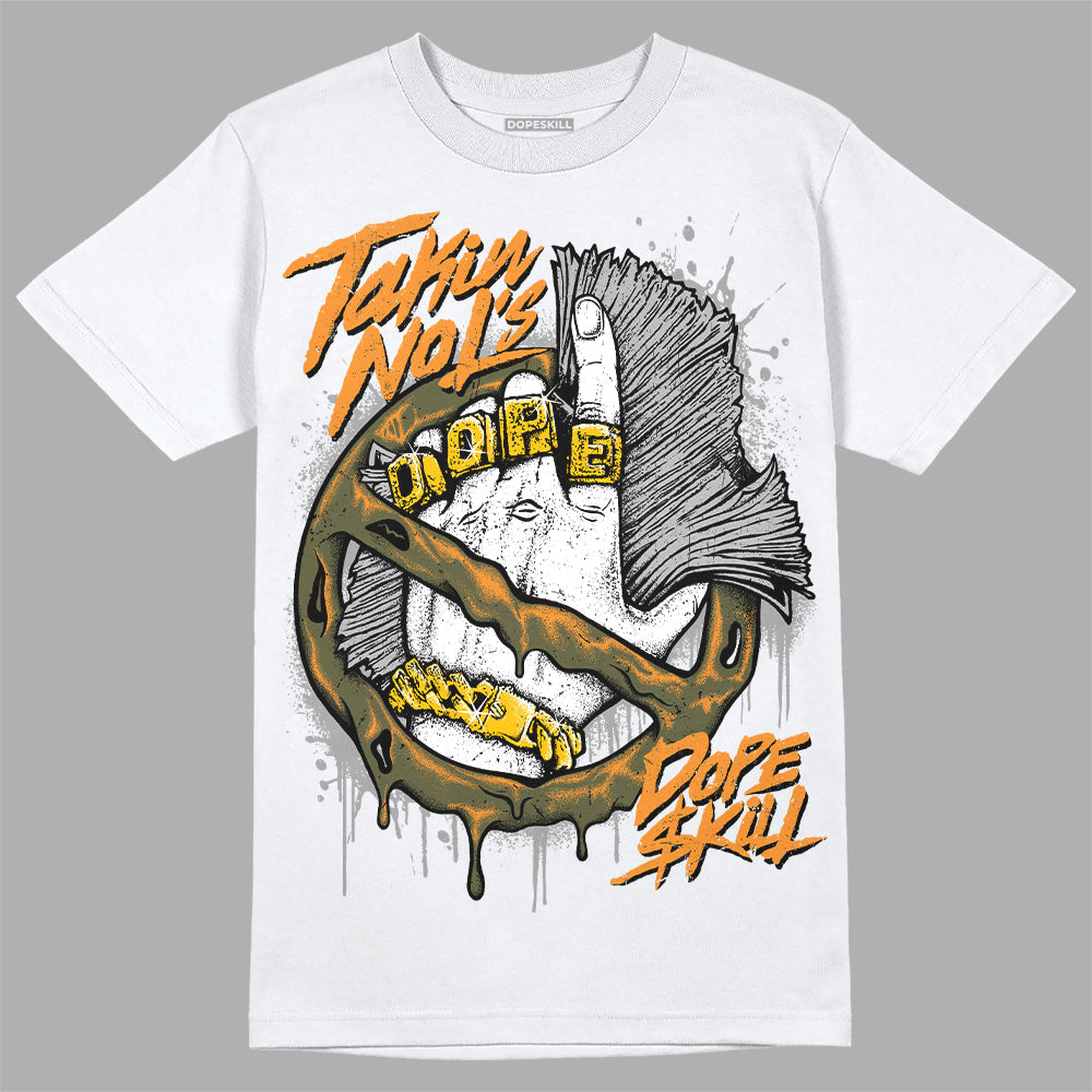 Olive 5s DopeSkill T-Shirt Takin No L's Graphic